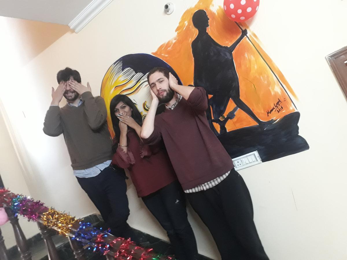 ג'איפור Lazy Mozo Backpackers Hostel מראה חיצוני תמונה