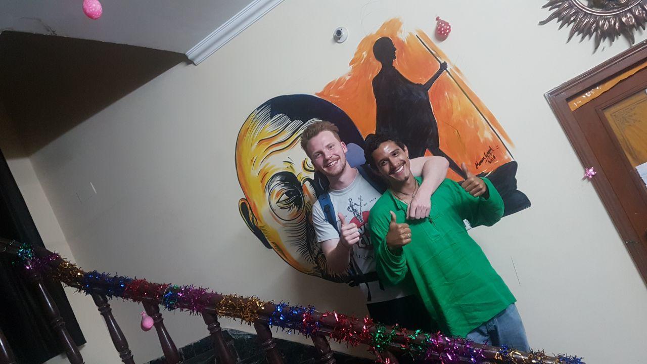 ג'איפור Lazy Mozo Backpackers Hostel מראה חיצוני תמונה
